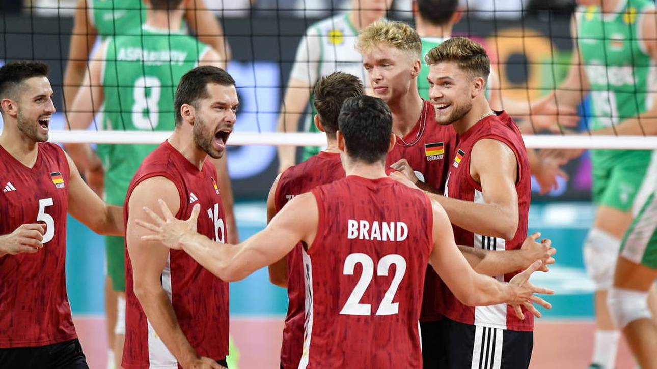 Volleyball-EM live: Deutschland – Polen im TV & Livestream