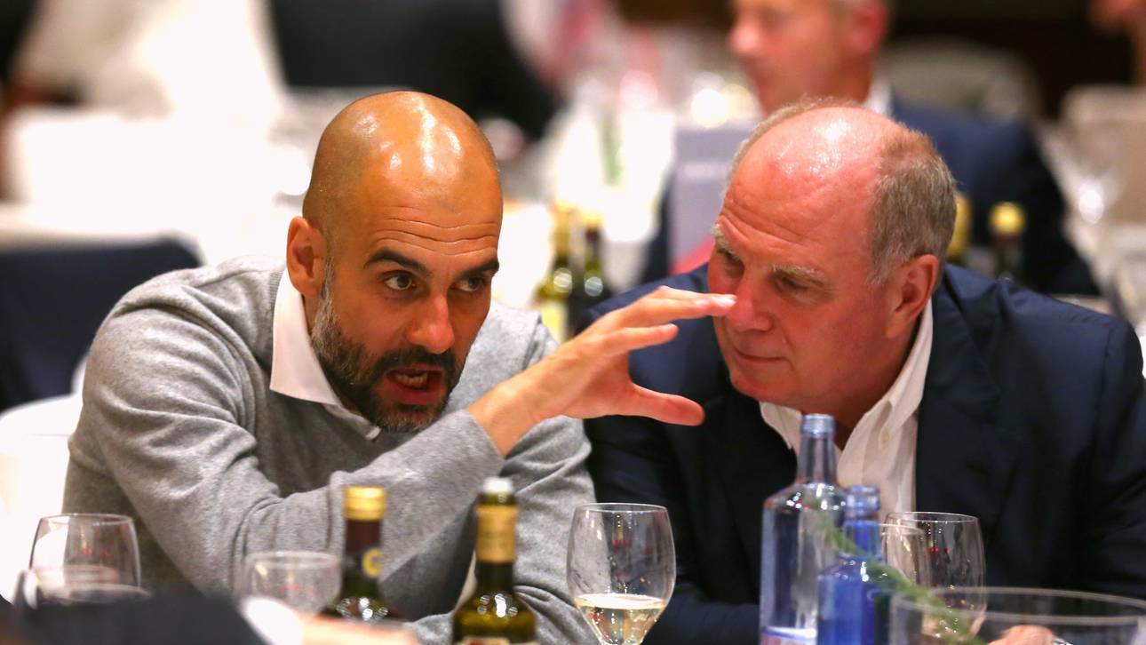 Guardiola spricht über Hoeneß