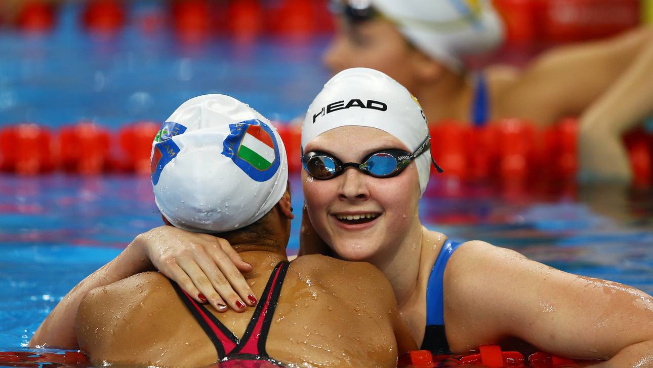 Schwimmer räumen weiter ab