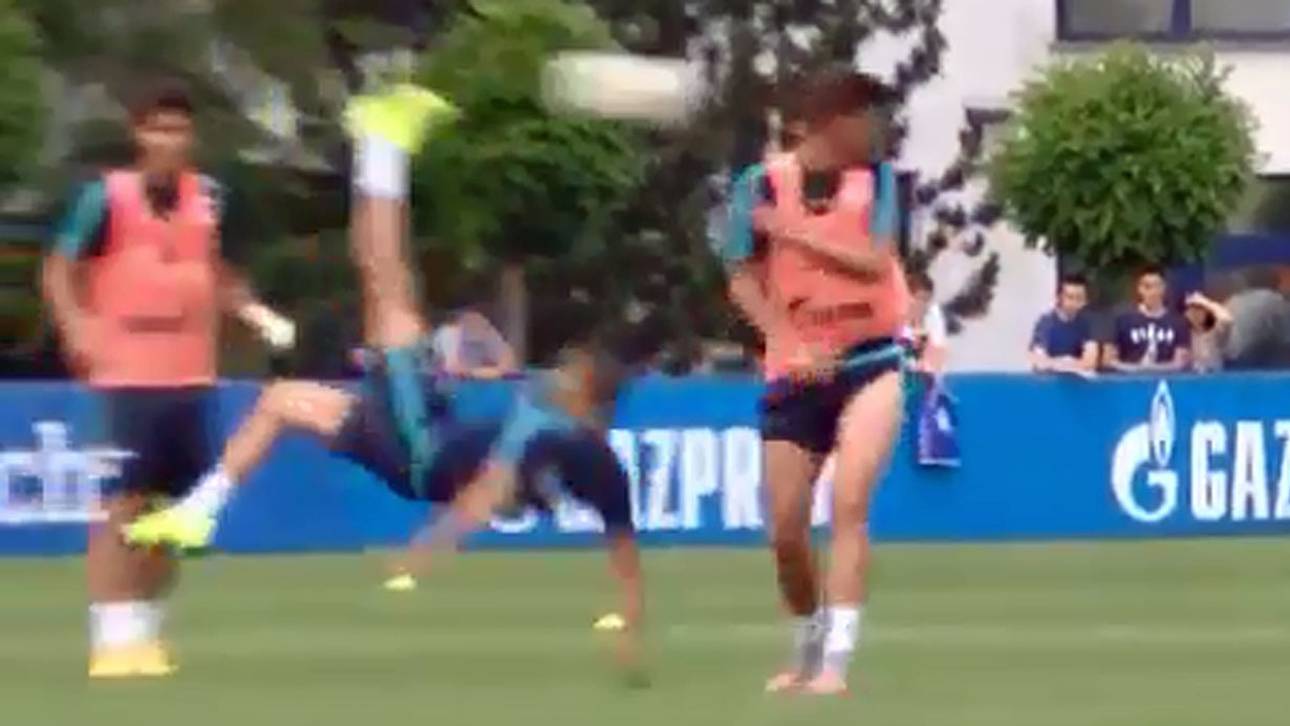 Schalkes Sam zaubert im Training