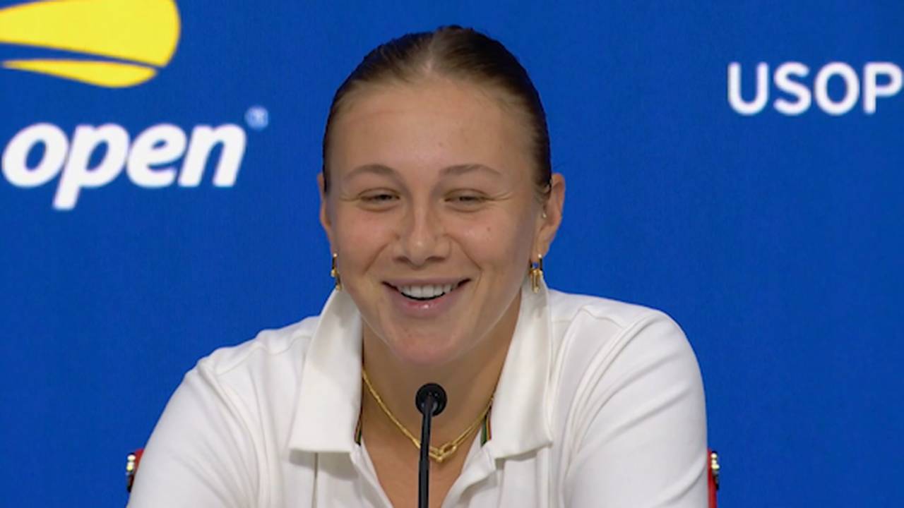 Vor US-Open-Finale: Amanda Anisimova freut sich auf Sabalenka