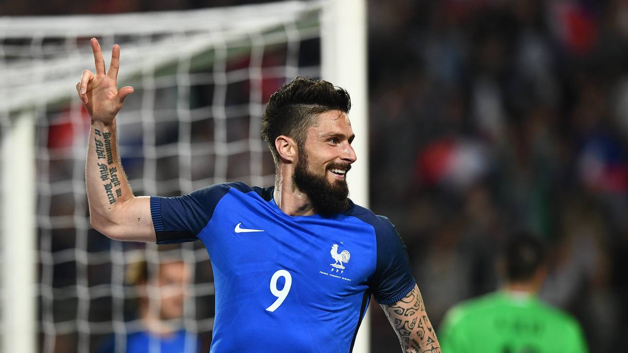 Giroud schießt Frankreich zum Sieg