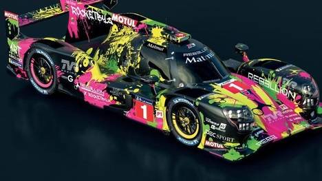 Der Rebellion R13 erhält für die 24 Stunden von Le Mans ein einzigartiges Farbkleid