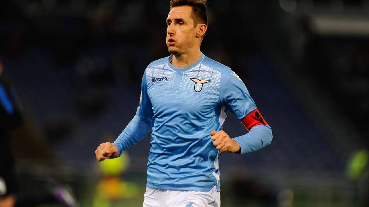 Miroslav Klose spielte von 2011-2016 bei Lazio Rom