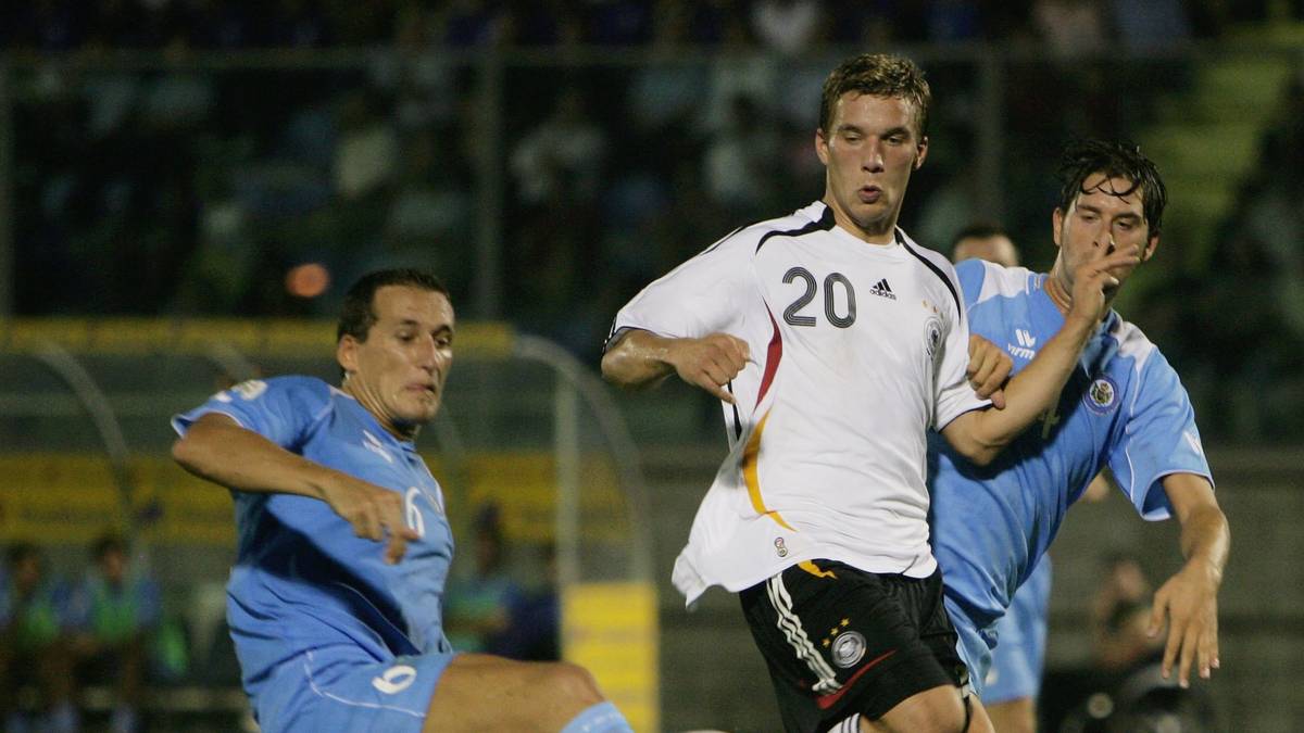 PLATZ 6 - DER TORREKORD: In der Qualifikation für die EM 2008 stellt er seinen persönlichen Rekord im DFB-Dress beim höchsten deutschen Sieg seit 1912 auf