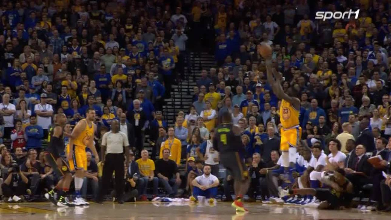 Greens Wahnsinnswurf rettet Warriors