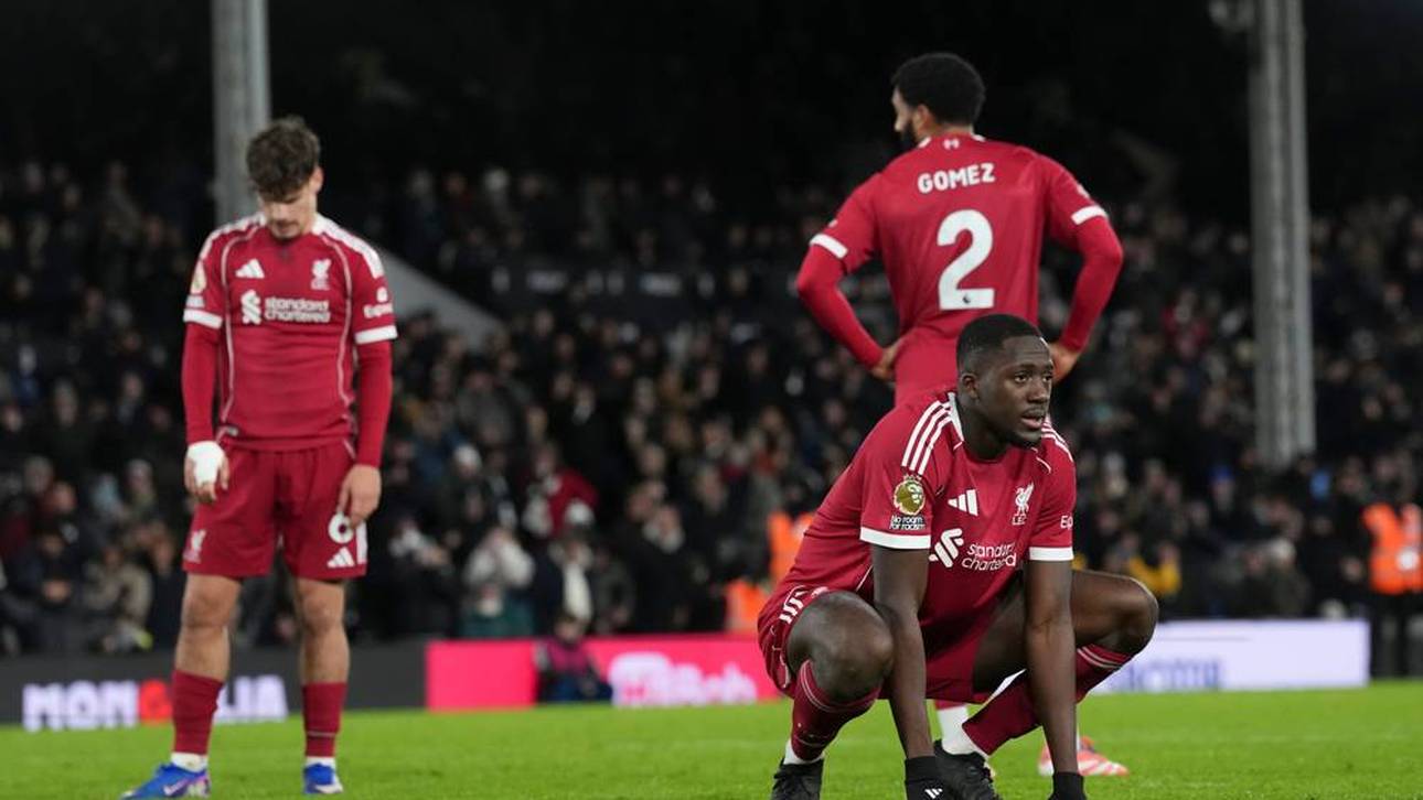 Last-Minute-Schock für Liverpool