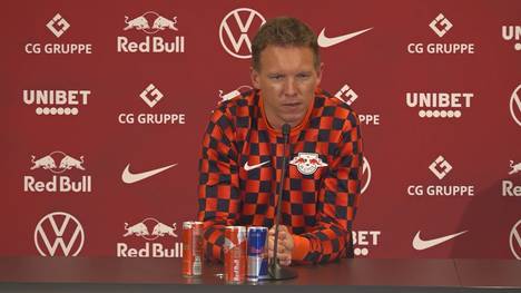 Am 28. BL-Spieltag empfängt RB Leipzig zuhause Hertha BSC. Im Vorfeld lobt Leipzig-Trainer Julian Nagelsmann die Entwicklung der Hauptstädter unter Neu-Trainer Bruno Labbadia.