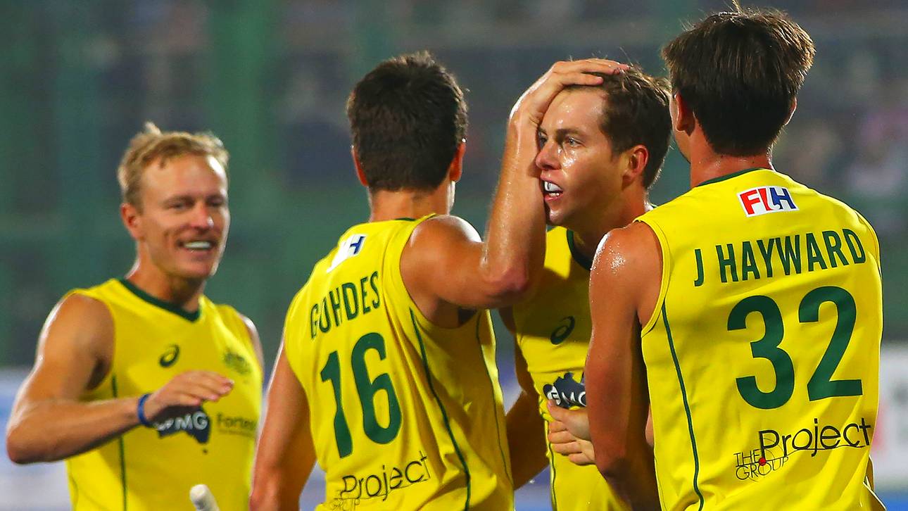 Australiens Hockey-Männer im Finale