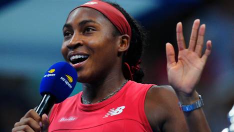 Nach ihrem Triumph bei den US Open bedankte sich Tennis-Youngster Coco Gauff bei ihren Eltern, richtete sich aber auch an ihre Kritiker.