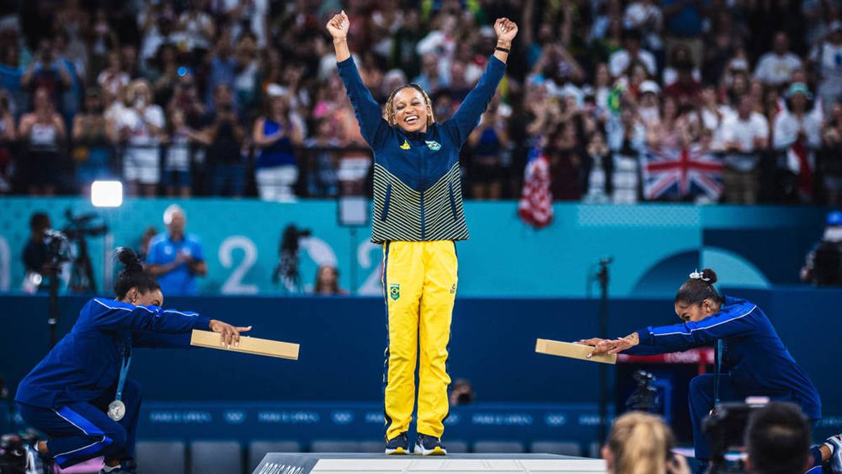 Simone Biles und Jordan Chiles sorgen für einen ikonischen Moment