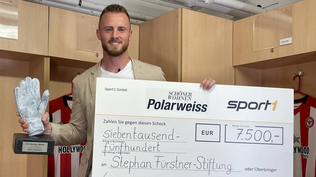Weisse-Weste-Award: Flekken spendet an die Stiftung eines alten Weggefährten