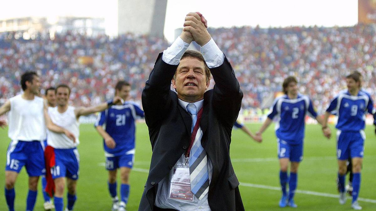 Otto Rehhagel (Nationaltrainer Griechenland) - 65 Jahre und 329 Tage. Machte sich 2004 zum Volkstribunen Griechenlands. Verantwortlich für die größte EM-Sensation seit Menschengedenken. Hätte damals aufhören sollen. Ein schmerzvoller Abschied mit Hertha wäre ihm erspart geblieben