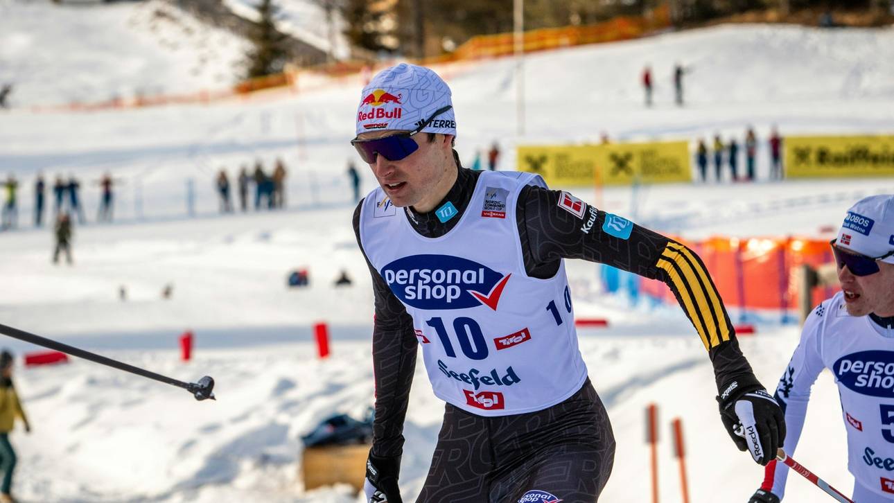 Geiger mit Ausrufezeichen vor Olympia