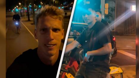 Partystimmung in Barcelona. Nach der gewonnenen Meisterschaft feierten die Fans bis in die Morgenstunden auf den Straßen. Die Spieler und selbst der Vereinspräsident waren aber nicht weit.