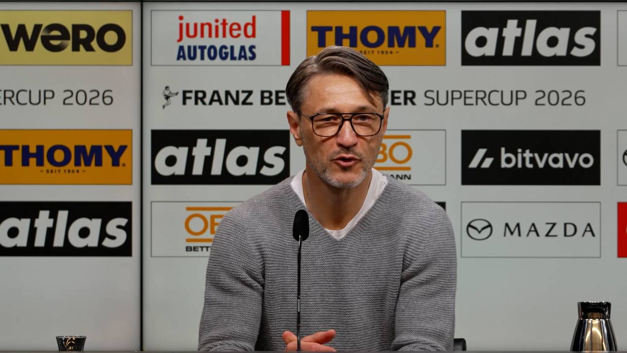 Eine Supercup-Szene ärgert Kovac besonders