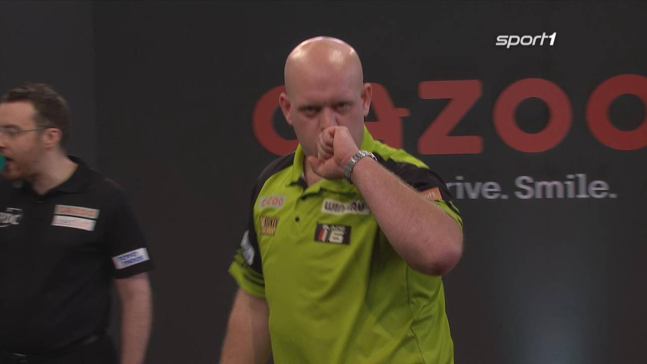 Darts UK Open: Michael van Gerwen besiegt Gary Anderson mit 10:7