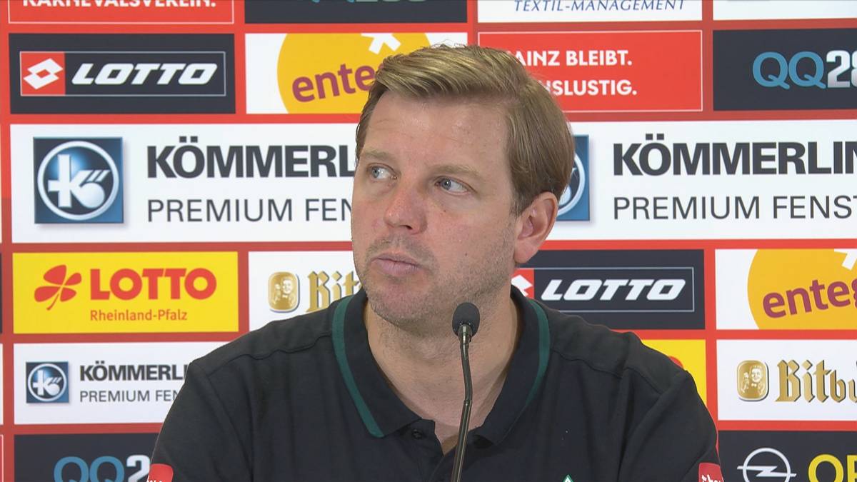 Werder Bremen steht nach der Pleite gegen Mainz vor dem Abgrund. Trainer Florian Kohfeldt ringt angesichts nahen direkten Abstiegs nach dem Spiel mit der Fassung.
