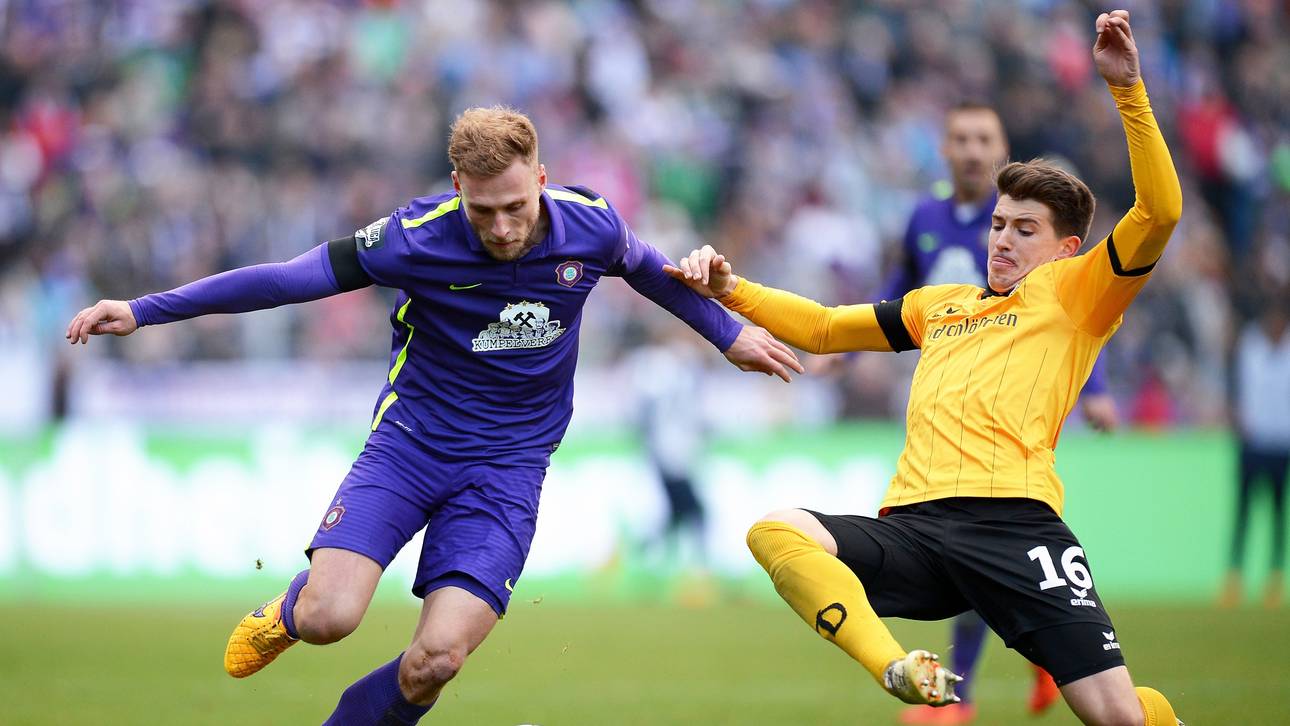 Dresden lässt in Aue Punkte liegen