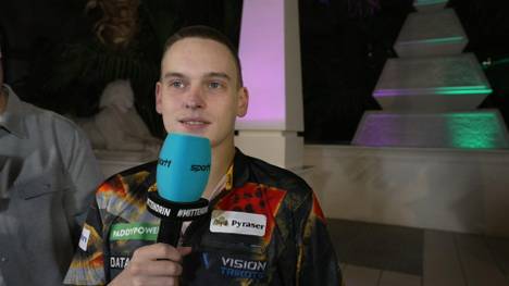 Ricardo Pietreczko muss in Runde 2 der Darts-WM gegen Gian van Veen ran - der Deutsche freut sich auf das Duell, hat aber auch großen Respekt vor seinem Gegner.