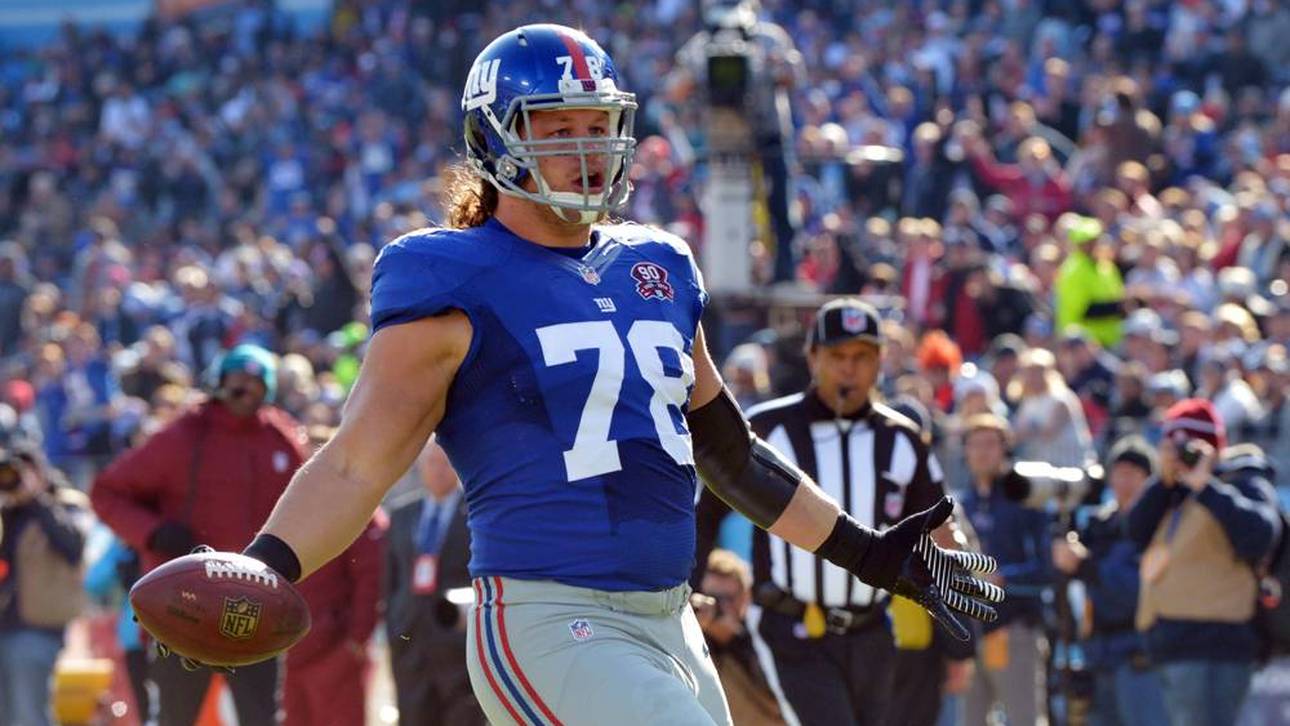 Bei den New York Giants schaffte Markus Kuhn einst den ersten Touchdown eines Deutschen in der NFL