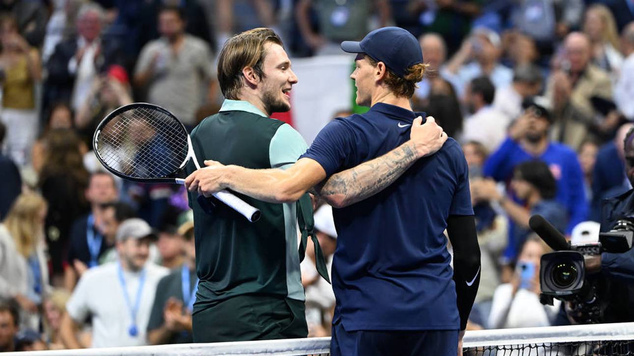 Machtdemonstration von Sinner