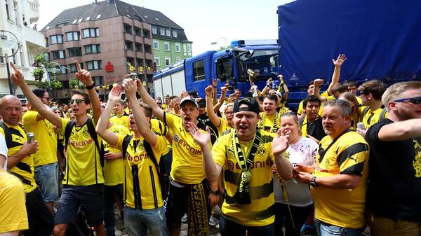 Borussia Dortmund Celebrates Winning The DFB Cup 2017