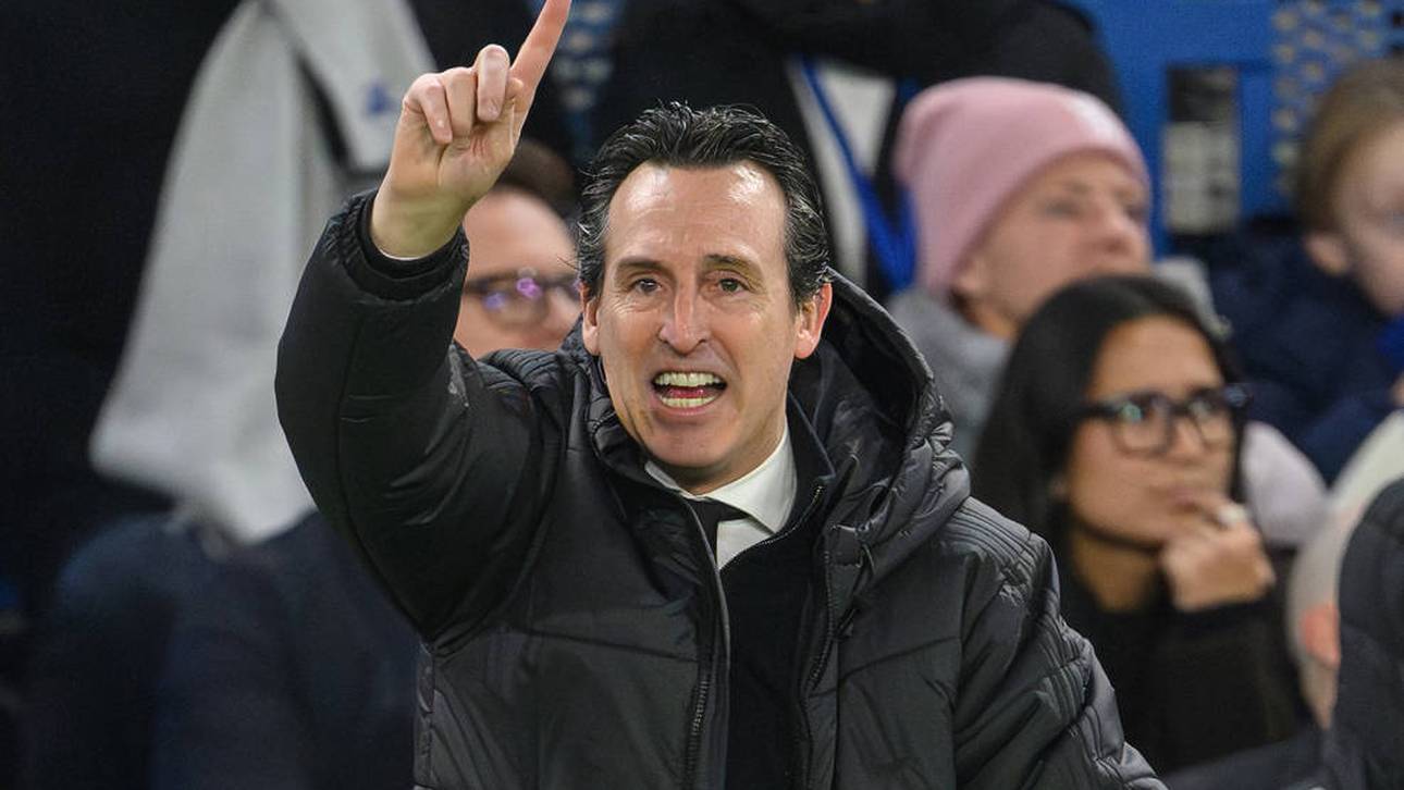 Unai Emery ist seit November 2022 Trainer von Aston Villa