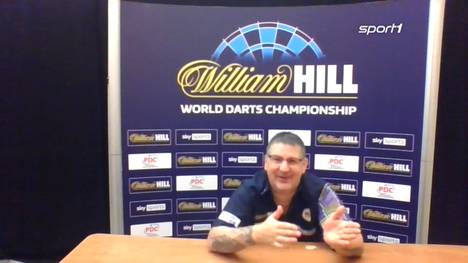 Gary Anderson zieht nach einem souveränen Sieg gegen Dave Chisnall ins Finale ein. Der Schotte zeigt sich bei SPORT1 bei bester Laune.