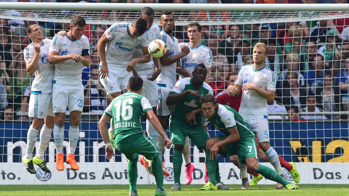PLATZ 3 - ZLATKO JUNUZOVIC (WERDER BREMEN): In der Bundesliga gehört Bremens Zlatko Junuzovic zur Creme de la Creme was Freistöße angeht. Alleine in der Spielzeit 2014/15 macht der Österreicher fünf Tore nach ruhendem Ball
