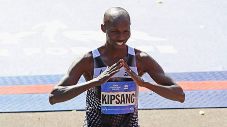 Wilson Kipsang ist früherer Weltrekordler