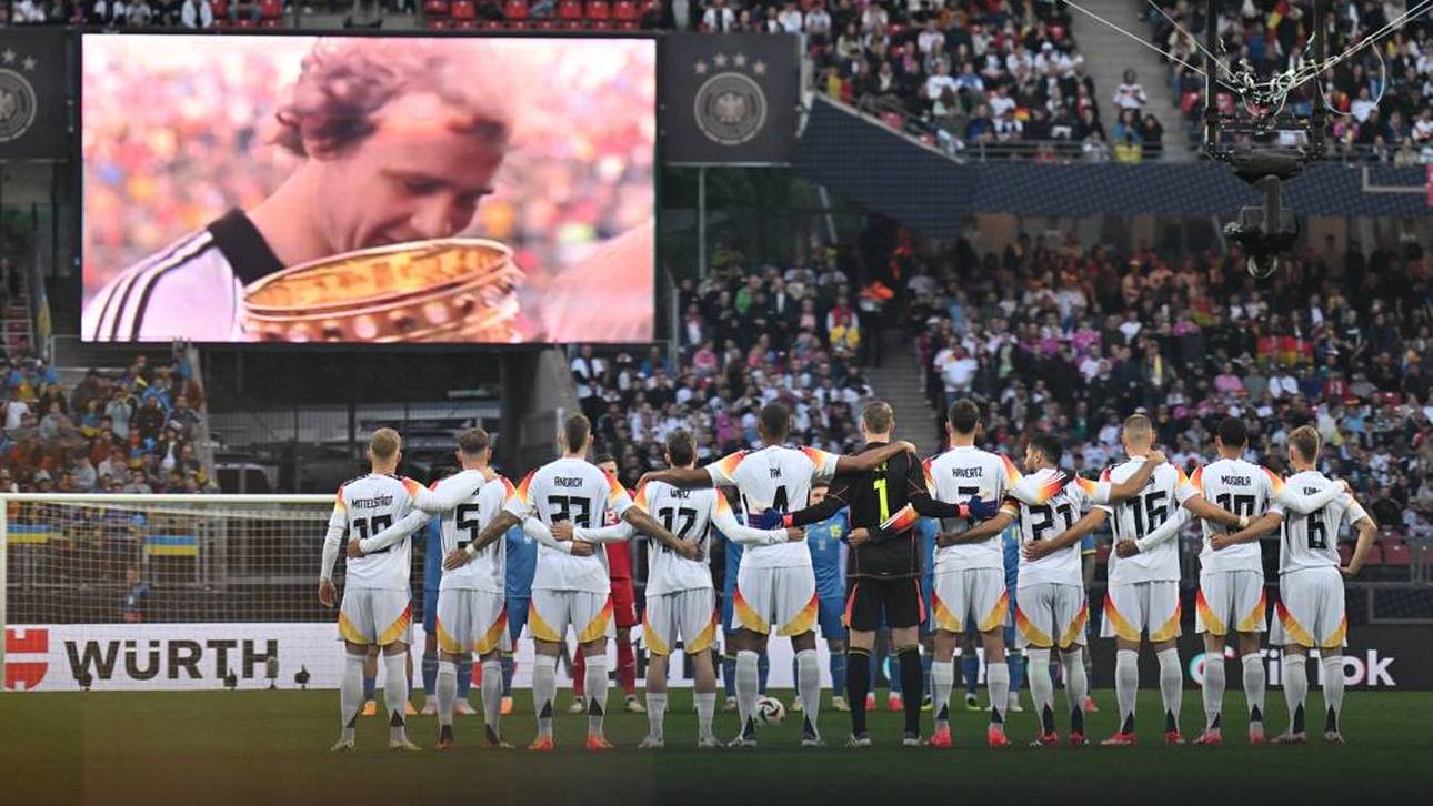 Schweigeminute für 74er-Weltmeister