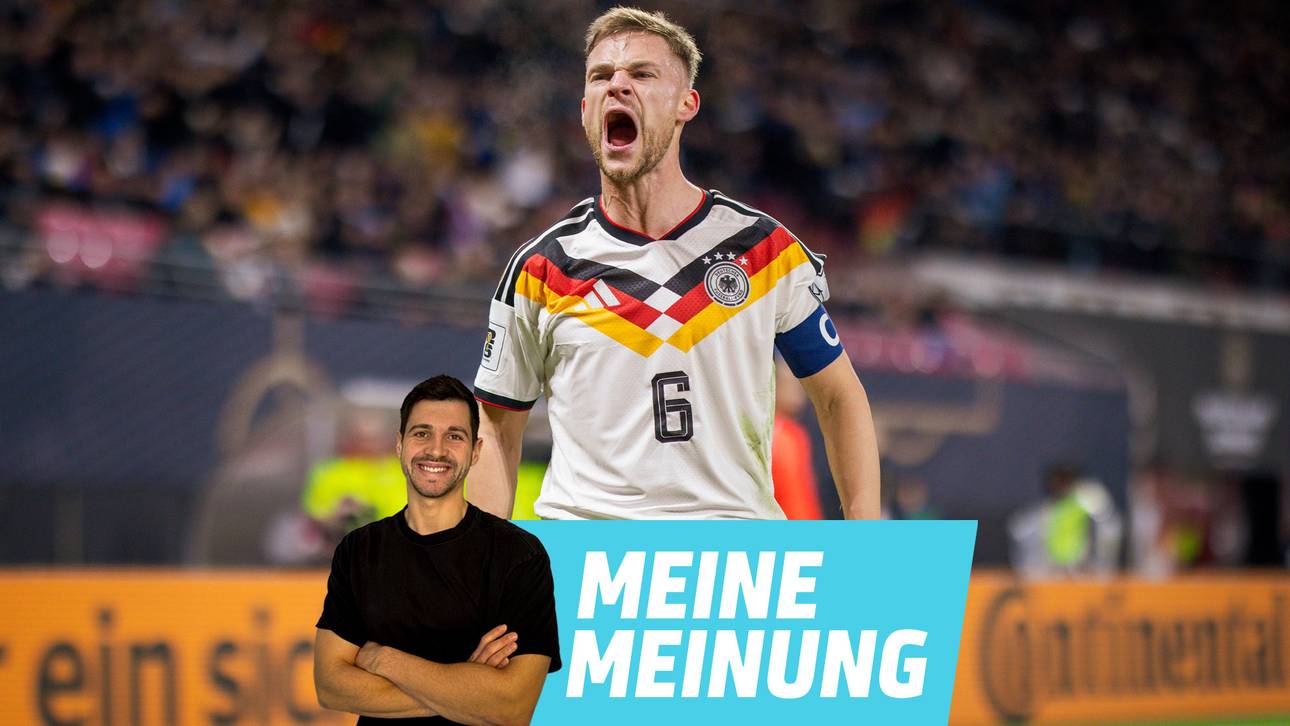 Kimmich ist für das DFB-Team unverzichtbar