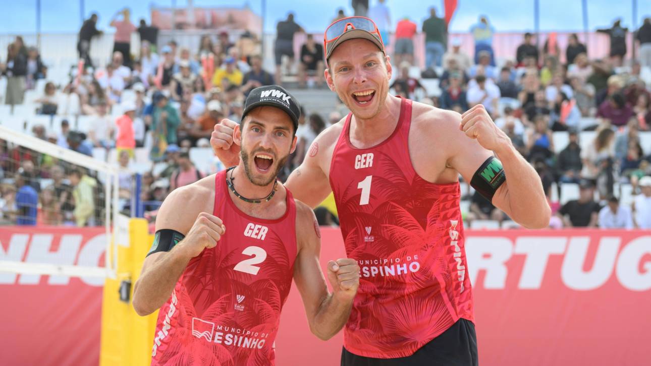 Beachvolleyball-Duo im Finale