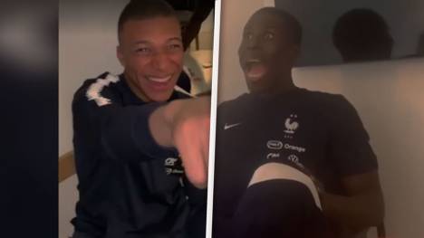 Paul Pogba, Kylian Mbappé und Co. sind gerade auf Länderspielreise. In ihrer Freizeit spielen die Frankreich-Stars Uno - und flippen dabei regelmäßig aus...