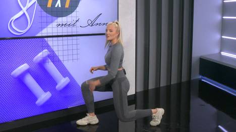 Stressiger Alltag, wenig Zeit, kein Fitnessstudio in Reichweite? SPORT1-Redakteurin Anne Kamphausen zeigt, bei welchen drei Po-Übungen alle Ausreden hinfällig sind.