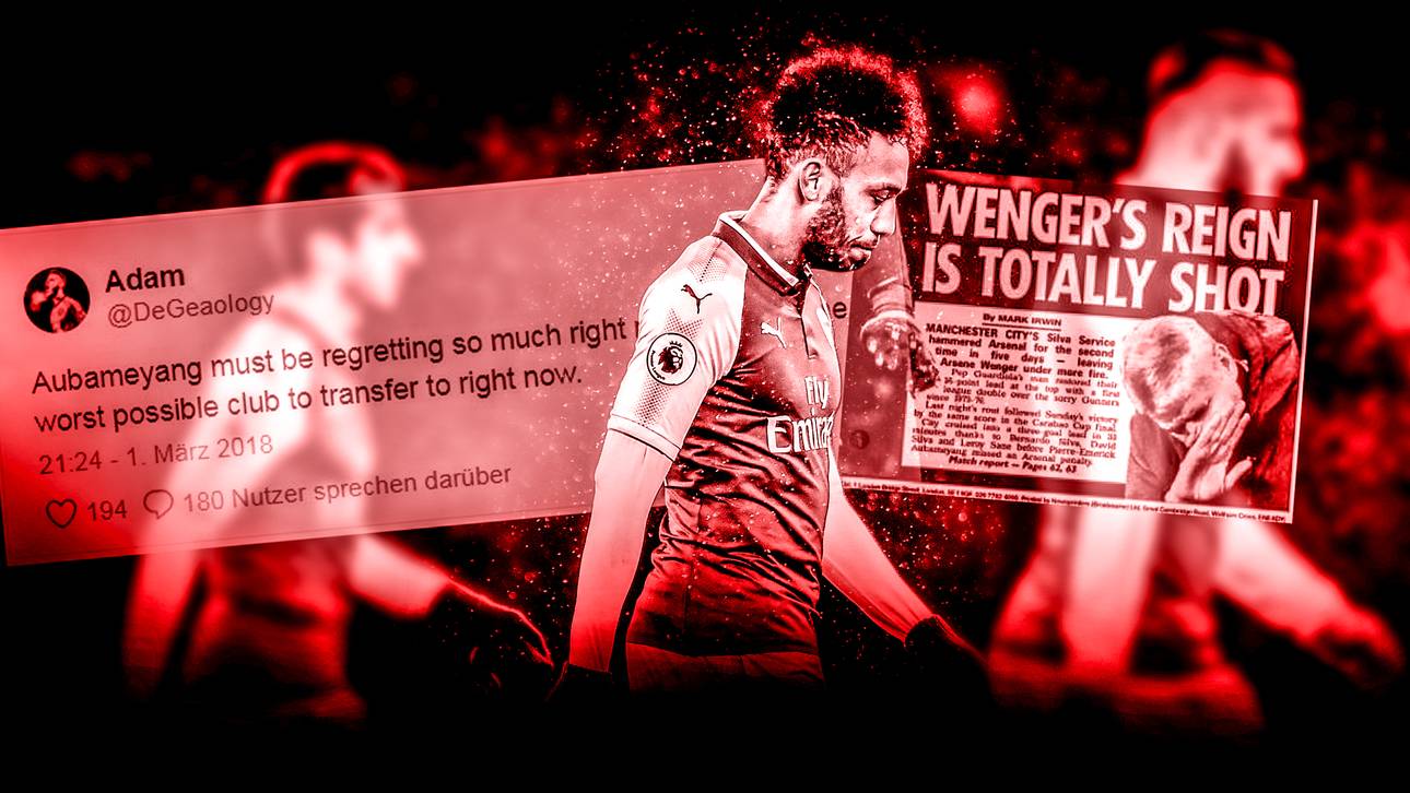 Auba nach Arsenal-Pleite verspottet