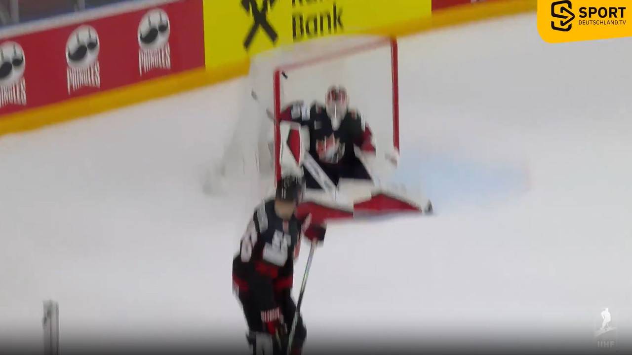 Von der Bande in den Winkel! Traumtor entscheidet Bronzespiel bei Eishockey-WM