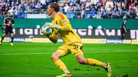 Vierter Torwart im Training: Jan Reichert