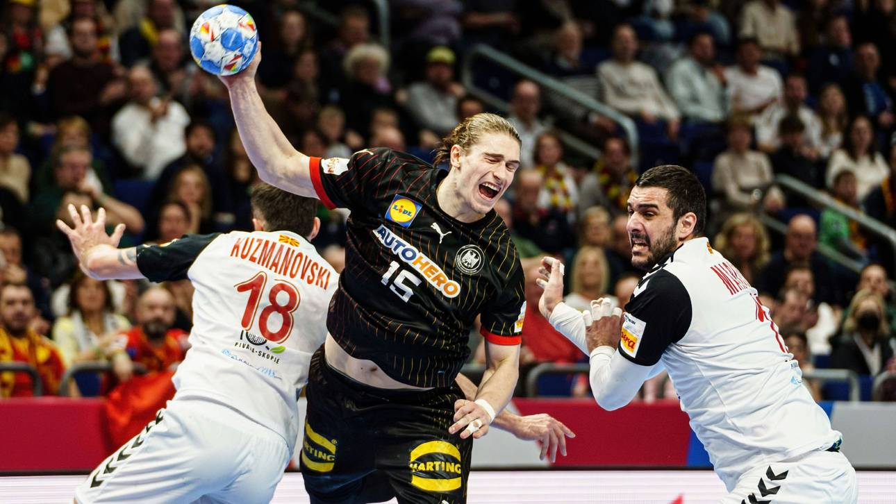 Tor-Party in Berlin: Handballer stürmen in EM-Hauptrunde