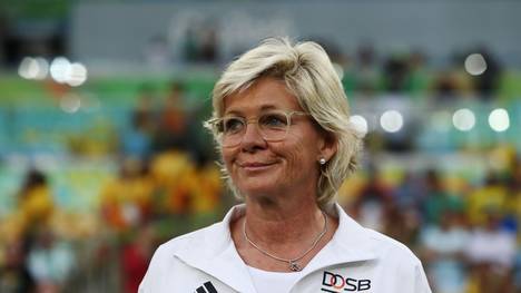 Silvia Neid führte die deutschen Frauen bei Olympia zu Gold