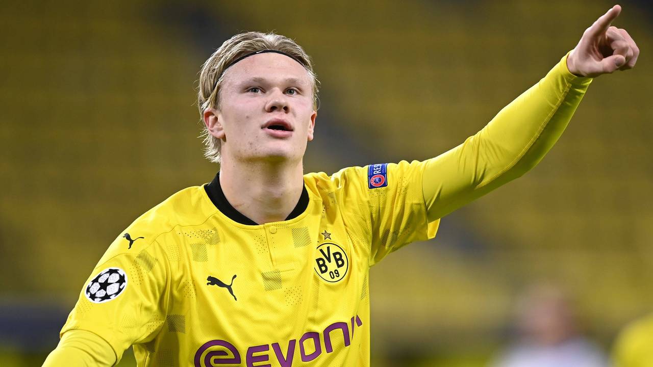 Haaland bedankt sich bei Favre