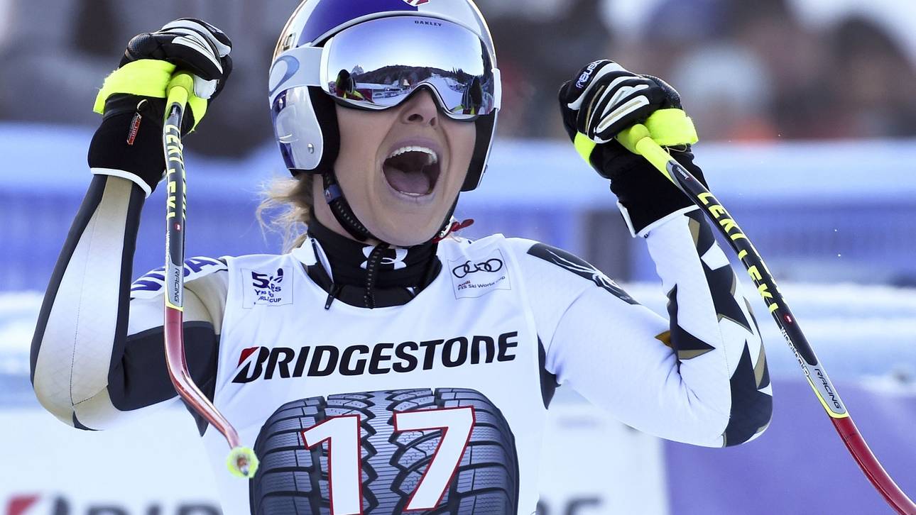 Rückkehrerin Vonn rast zum Sieg