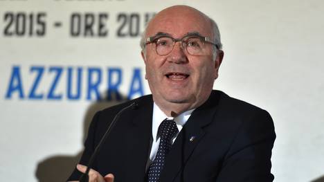 Carlo Tavecchio ist seit August 2014 Präsident des italienischen Fußballbverbands
