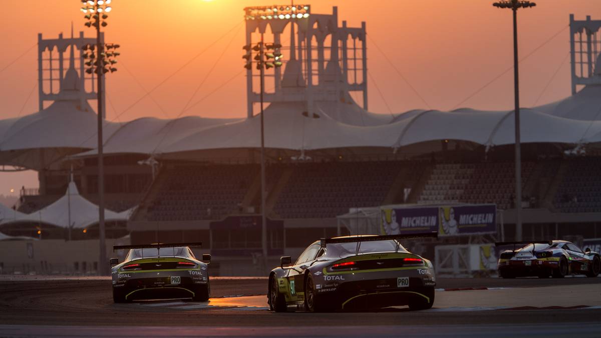 ASTON MARTIN RACING: Das britische Motorsportteam hat sich bei den Langstrecken-Meisterschaften einen Stand erarbeitet und startet in der kommenden Saison mit dem Aston Martin VANTAGE - als einziges Team mit Reifen von Dunlop