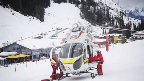 Notarzthubschrauber im Einsatz (Symbolbild)