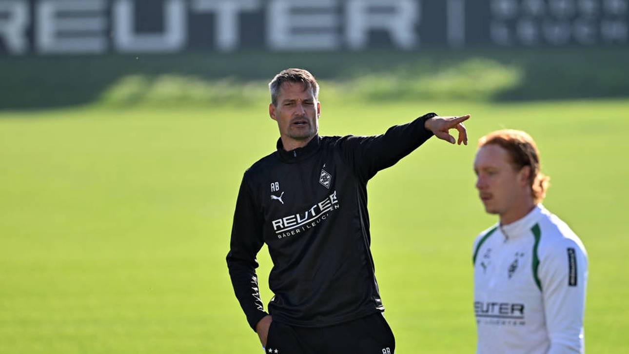 Alexander Blessin gibt jetzt als neuer Trainer von Borussia Mönchengladbach die Kommandos