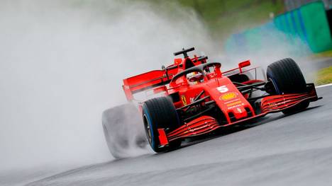 Sebastian Vettel fuhr im zweiten freien Training die beste Zeit