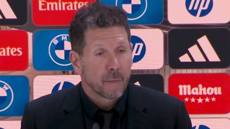 Atletico Madrid unterliegt im Stadtderby bei Real Madrid. Diego Simeone nennt die Gründe.