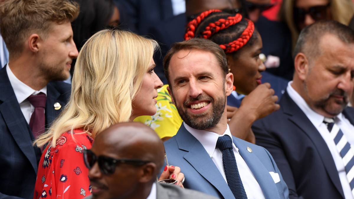 Am Samstag besuchte auch Englands Fußball-Nationaltrainer Gareth Southgate das Turnier, gemeinsam mit seiner Gattin